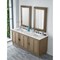 James Martin Vanities Portland 72in Double Vanity Whitewashed Walnut w/ 3 CM White Zeus Quartz Top 620-V72-WW-3WZ - alternate 3